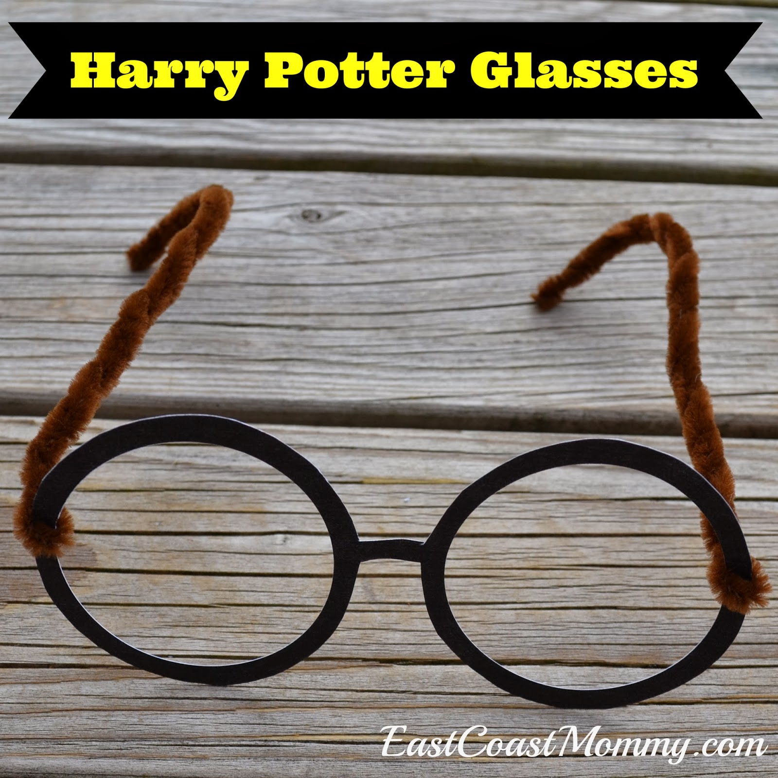 east coast mommy harry potter glasses and ties with free