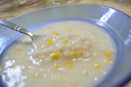 Cendana Kasih: Bubur Gandum/Barli Berjagung