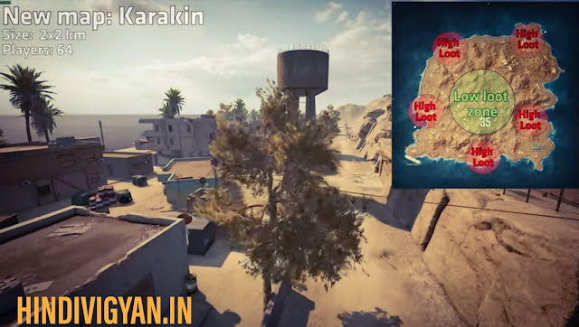 New Karakin PUBG map