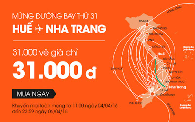 Khuyến mãi Jetstar đi Đà Nẵng 31000 đồng