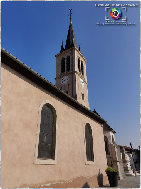 CUSTINES (54) - Eglise Saint-Léger (XIIe-XVIIIe siècle) (Extérieur)