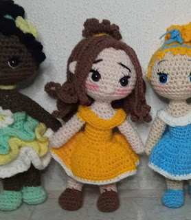 PATRON GRATIS BELLA | LA BELLA Y LA BESTIA AMIGURUMI 52785