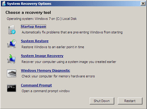 Windows recovery tools