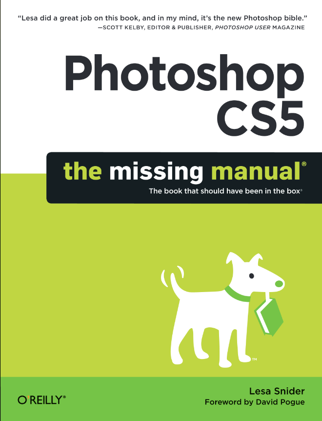Photoshop CS5 the missing manual ebook