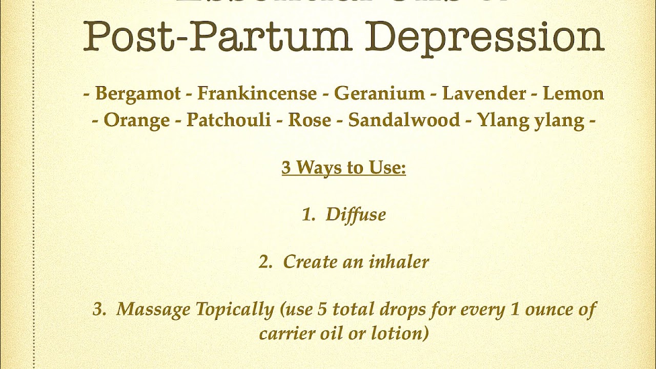 How To Get Rid Of Postpartum Depression