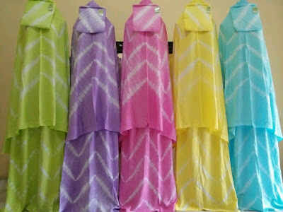 Mukena Warna Motif Simpel