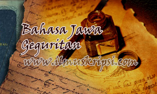 Bahasa Jawa Geguritan : Kelangan Plataran