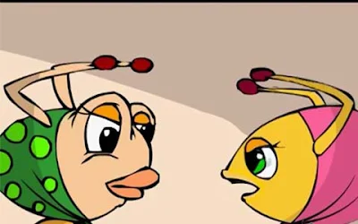 قصة النملة الكريمة والنملة البخيلة