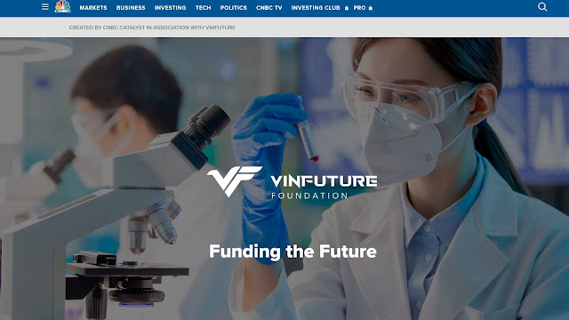 CNCB đưa tin về VinFuture Foundation
