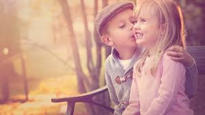 Top latest hd Baby Boy to Girl frist kiss images photos pic wallpaper free download 4