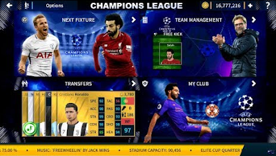  A new android soccer game that is cool and has good graphics Download DLS 19 Mod 2020 UEFA Champions League Edition