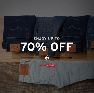 Levi's Promotion Discounts Up to 70% (Valid Till 2 April 2017)