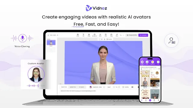 Vidnoz AI_AI video generator