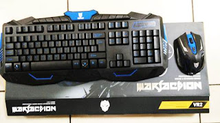 keyboard mouse gaming rexus warfaction vr2