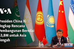  Xi Jinping Ungkap Rencana Pembangunan Bernilai $3,8M untuk Asia Tengah