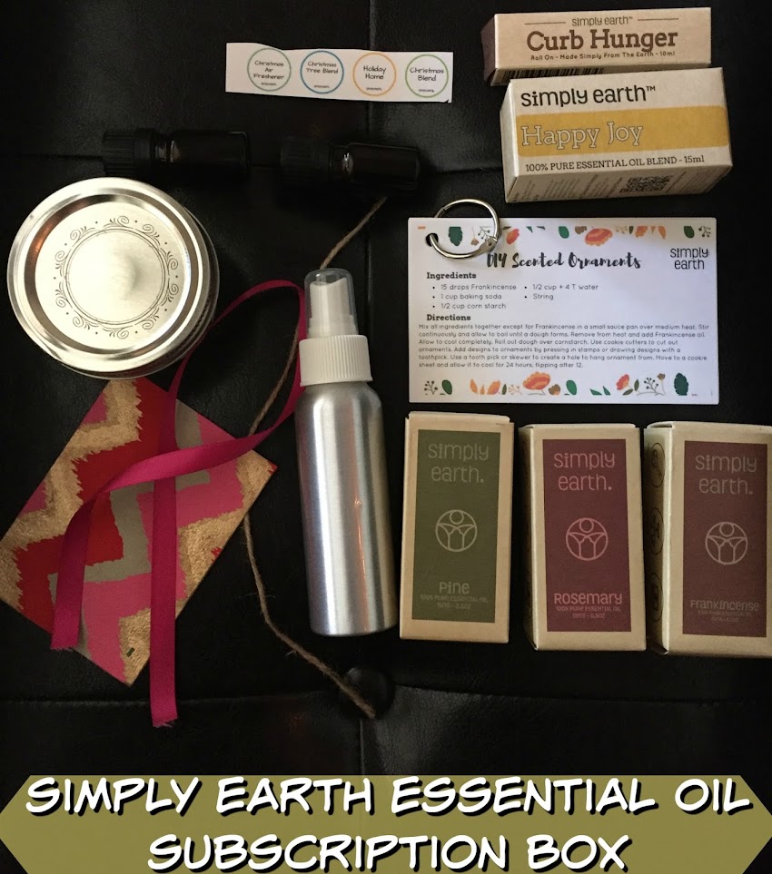 Essential oils monthly: simply earth.