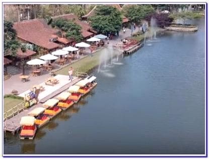 Floating  market Lembang terbaru