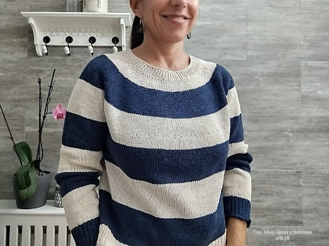 Con hilos, lanas y botones: Super Simple Summer Sweater (patrón Joji Locatelli)