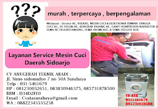 Layanan Service Mesin Cuci Daerah Sidoarjo 