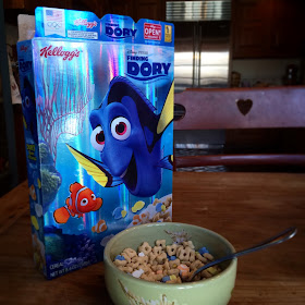 finding dory cereal