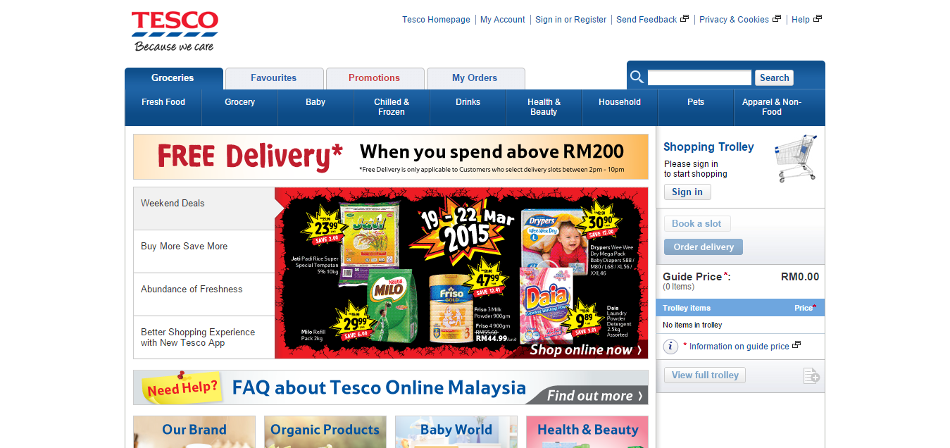 Top 10 eCommerce sites by big retailers in Malaysia ...