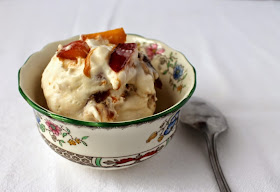 Food Lust People Love: Peaches, brown sugar and honey cooked down to a delicious gooeyness, then folded into a sweet creamy no-churn ice cream base of whipping cream and sweetened condensed milk, along with fresh peaches, this divine concoction will be a hit at all your summer parties.