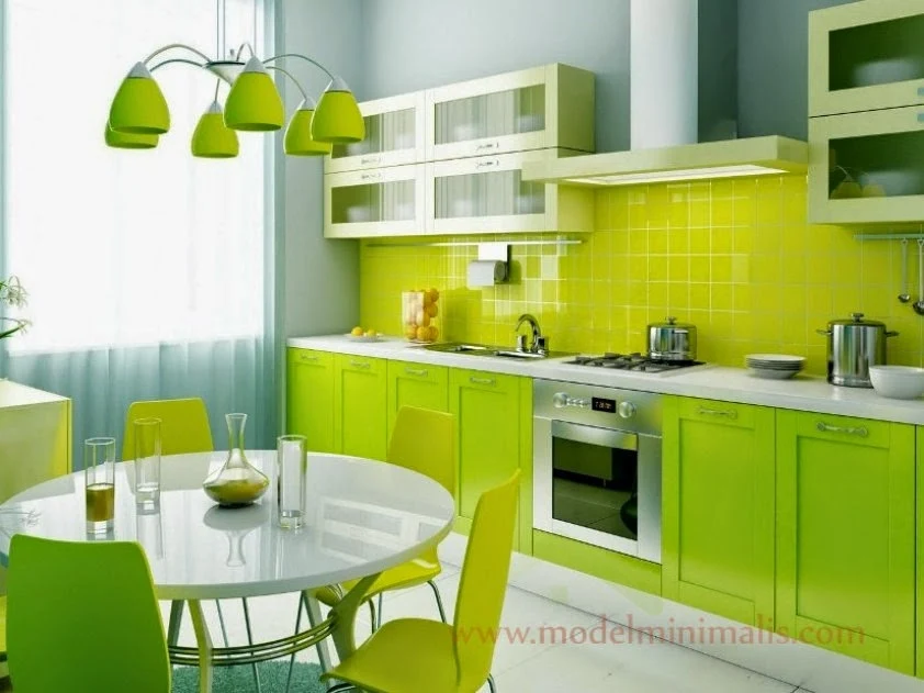 Desain Dapur dan Ruang Makan Minimalis Sederhana