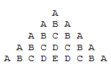  Special Alphabet Pattern