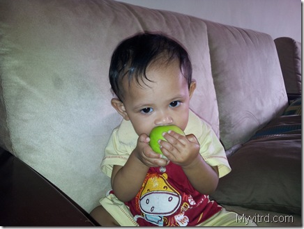 Belajar Makan Epal