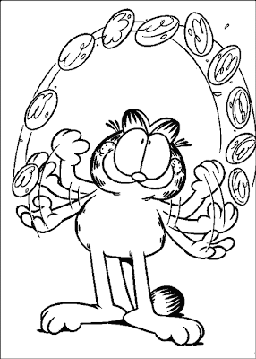 Garfield Coloring Pages | Learn To Coloring
