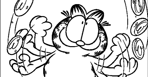 Garfield Coloring Pages | Learn To Coloring