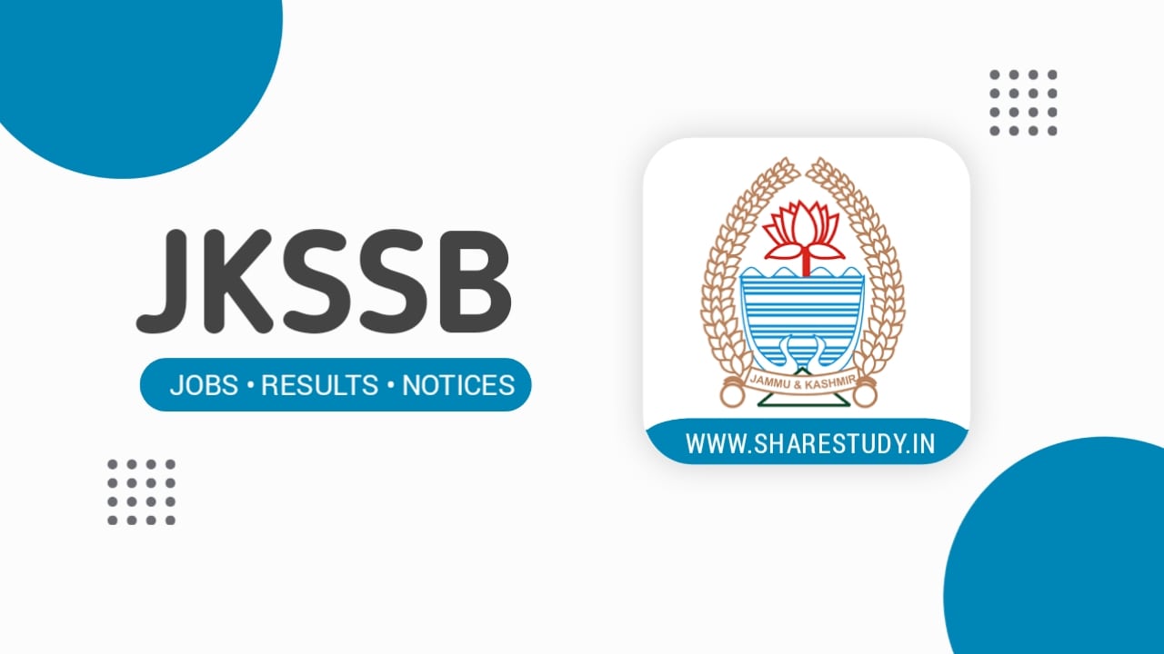 JKSSB Released Admit Cards to the candidates for Computer Based Written Test for Various Posts