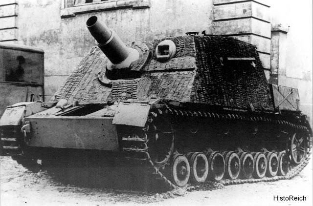 Sturmpanzer du musée des blindés de Saumur