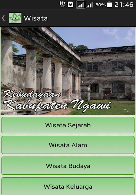 Source Code Gratis Siap Pakai Aplikasi Android Pariwisata 