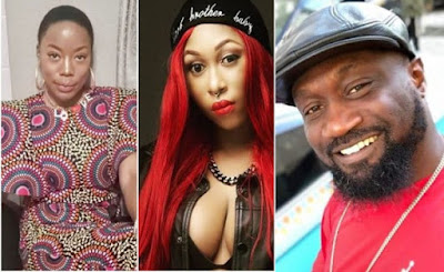 cynthia morgan jude okoye and joy tongo in record label contract dispute