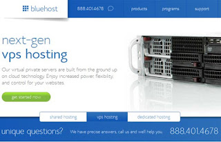 Bluehost VPS webhosting Reviews