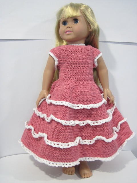 Krafting Kreations: Crochet Dainty Ruffles Party Dress
