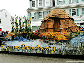 Desfile de Acción de Gracias en Plymouth, Massachusetts