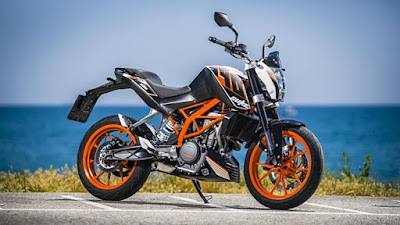 KTM 200 Duke front look pic