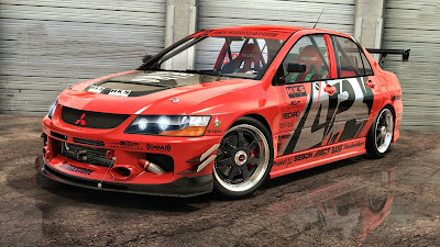 Mitsubishi Car Red Wallpaper