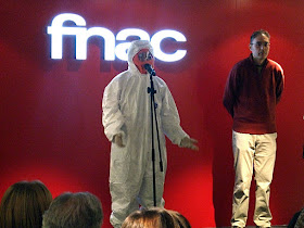 Gracia Iglesias, Gritos verticales, FNAC Castellana, Chuso Moreno, Julian Moreno, Cangrejo Pistolero