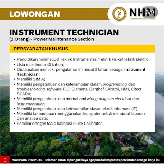 loker tambang emas terbaru NHM