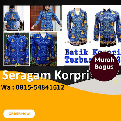 Konveksi desain seragam korpri terbaru Jakarta WA 0815-5484-1612