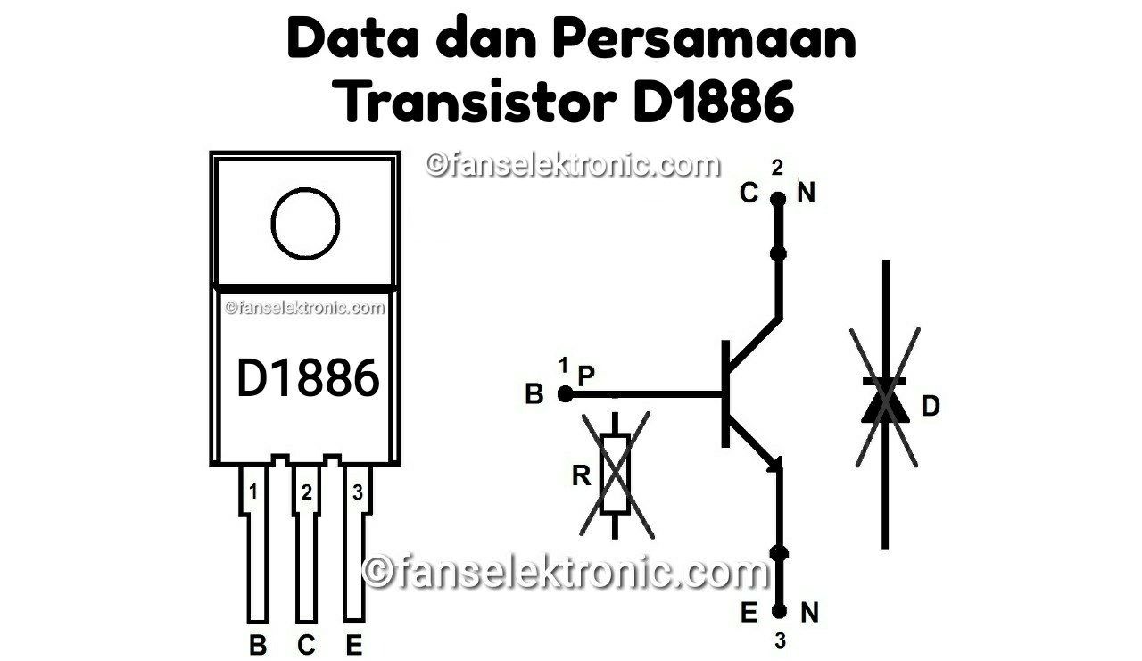 Persamaan Transistor D1886