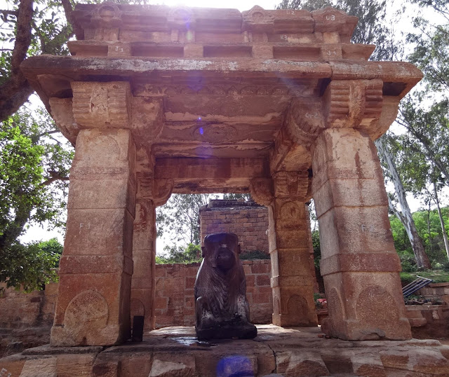 The Monolithic Nandi Sculpture of Mahakuta Temple Complex