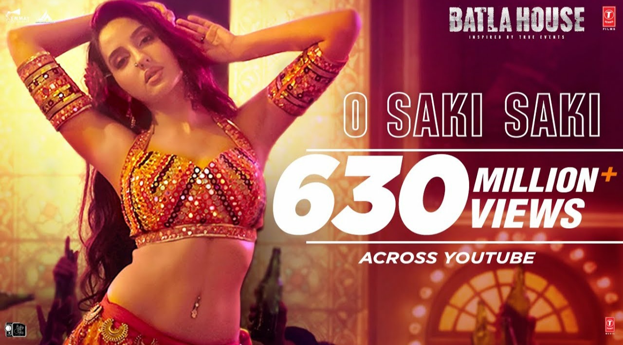 o Saki Saki Lyrics By Neha kakkar