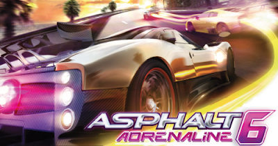 لعبة Asphalt 6: Adrenaline HD لجوالات X10,C7,E6,E7,N9,N8,T7,X7,Nokia 500,600,700