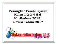 Perangkat Pembelajaran Kelas 1 2 3 4 5 6 Kurikulum 2013 Revisi 2017 SD/MI