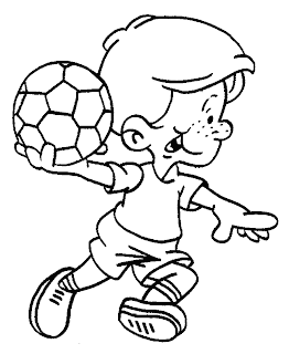 desenhos para colorir para meninos de futebol