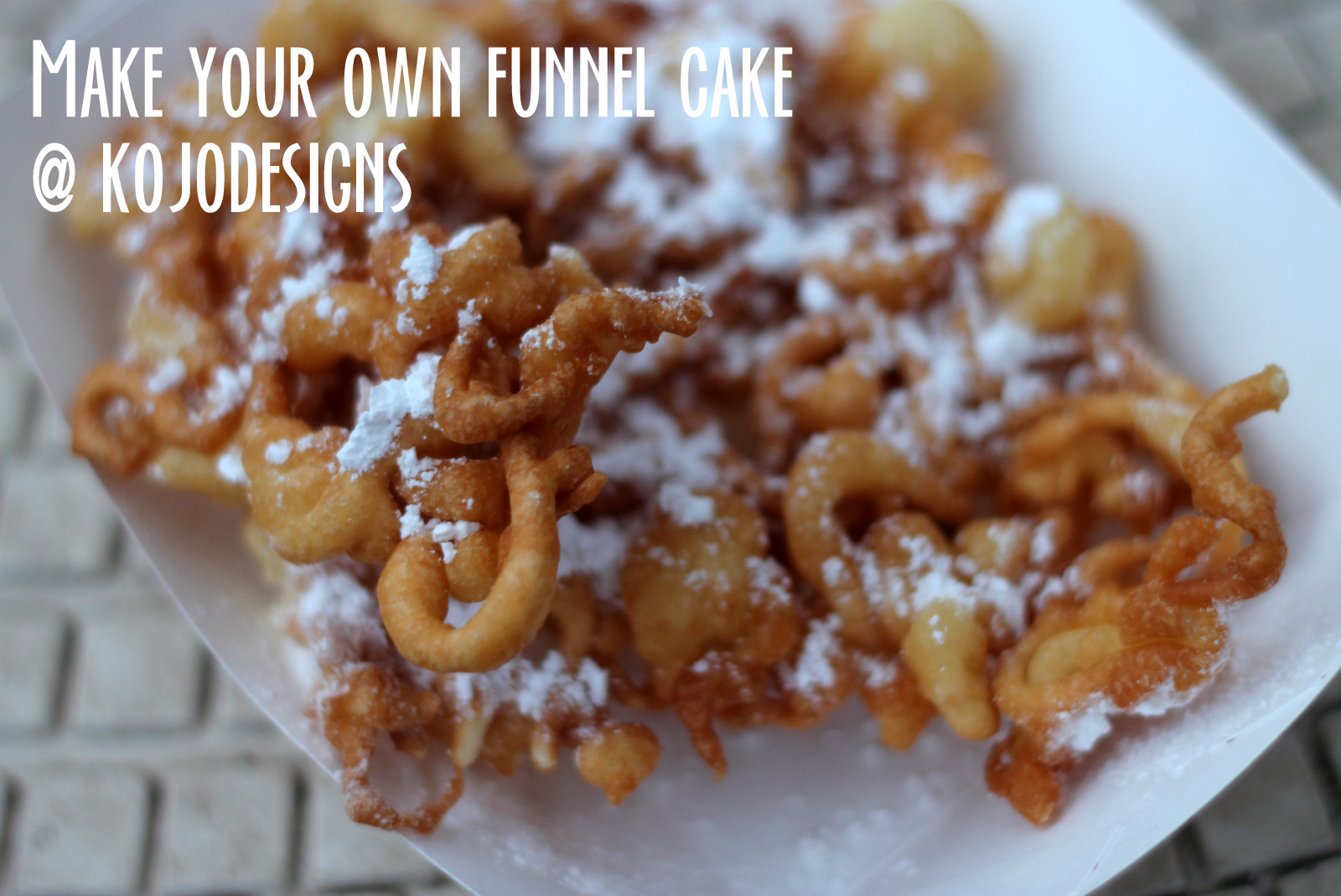 how to make funnel cakes